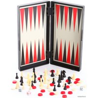 Шахматы/шашки/нарды Bondibon Удачная партия 3в1 ВВ0684