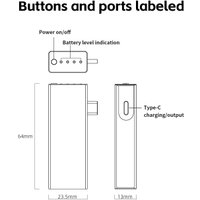 Портативный аккумулятор FiiO ESTICK (титановый)