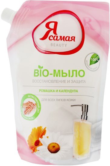 

Я самая Жидкое мыло Bio Восстановл. и защита Ромашка и календула 500 мл