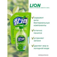 Средство для мытья посуды Lion Chamgreen зеленый чай 1.2 л