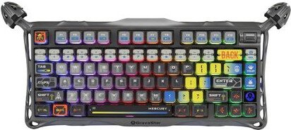 

Клавиатура Gravastar Mercury K1 Pro Interstellar Silver (GravaStar x Kailh Speedy Mint)