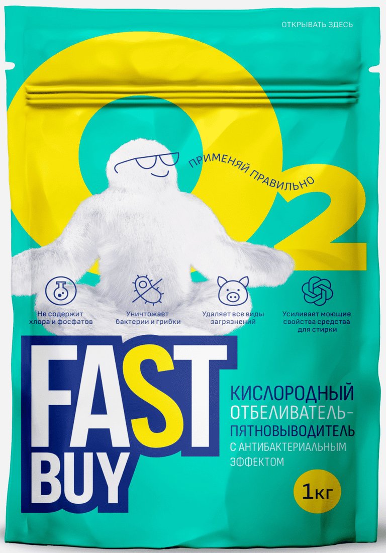 Отбеливатель FastBuy Oxycleaner All good универсальный (1 кг)