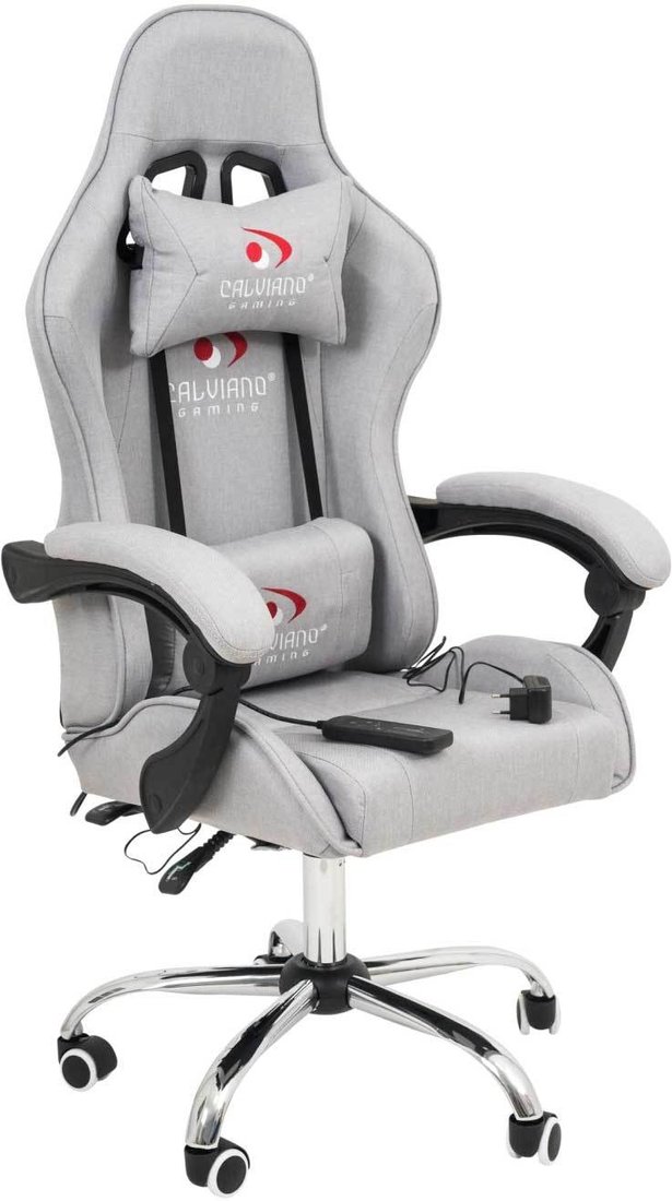 

Игровое (геймерское) кресло Calviano Asti Ultimato (серый)
