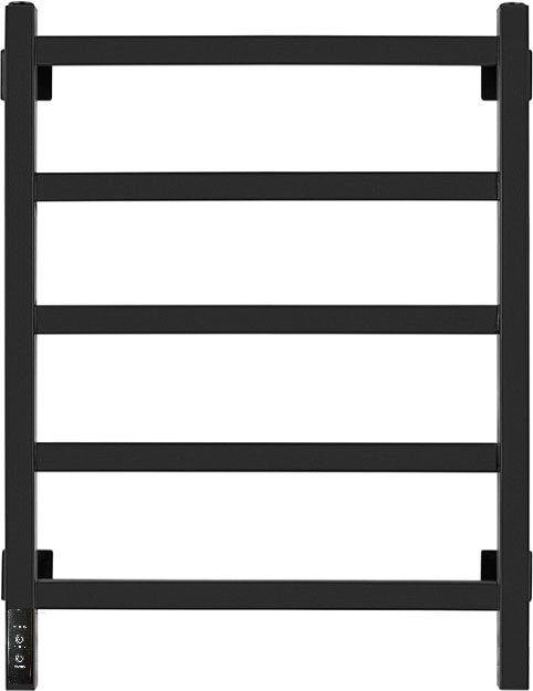 

Полотенцесушитель Granula Квадро 50x60 (терморегулятор с таймером слева, черный матовый)