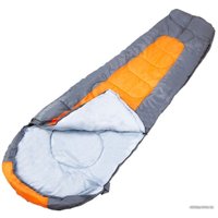 Спальный мешок Acamper Bergen 300г/м2 (правая молния, оранжевый/серый)