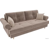 Диван Лига диванов Сплин 101675 (велюр, коричневый)