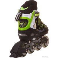 Роликовые коньки RGX Atom LED (р. 27-30, зеленый)