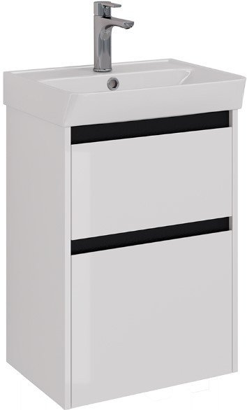 

Lemark Тумба под умывальник Combi 50 LM03C50T (белый глянец)