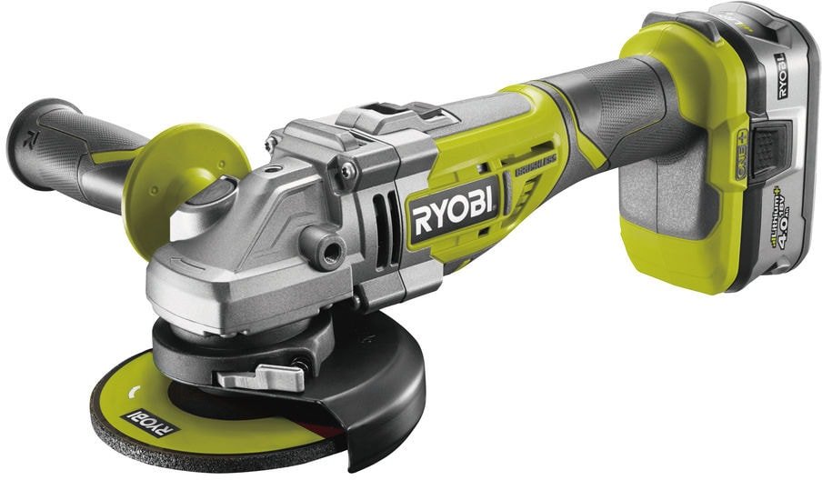 

Угловая шлифмашина Ryobi R18AG7-140S (с 1-м АКБ)