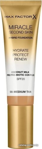 Тональный крем Max Factor Miracle Second Skin Hybrid Foundation SPF20 (тон 08) 30 мл