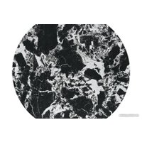 Кухонный стол Halmar Manuel 120/77 (черный мрамор/черный) в Пинске