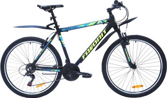 Велосипед Favorit Master V 26 (черный/желтый, 2019)