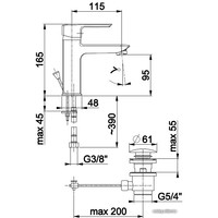 Смеситель Armatura Aquamaryn 4612-815-00