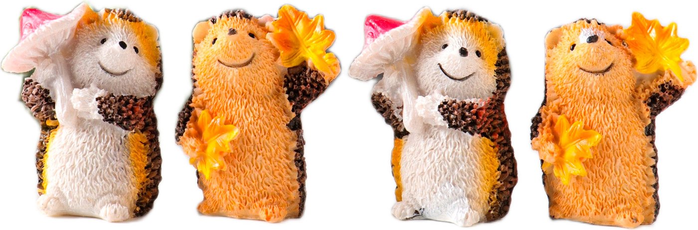 

Набор статуэток Sima-Land Осенние ежики 10956816 (4шт)