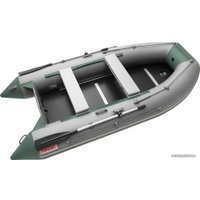 Моторная лодка Roger Boat Hunter Keel 3500 (малокилевая, серый/зеленый)