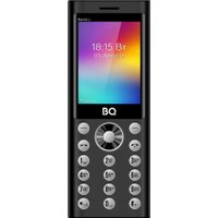 Телефон BQ BQ-2458 Barrel L (черный/серебристый)