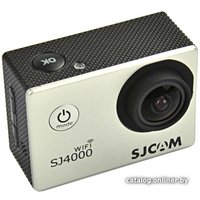 Экшен-камера SJCAM SJ4000 WiFi (серебристый)