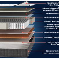 Матрас Mio Tesoro Bergamo 180x200 (джерси трикотаж)