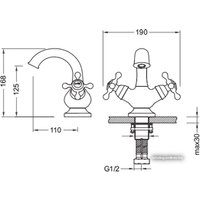 Смеситель Gerhans K11001G