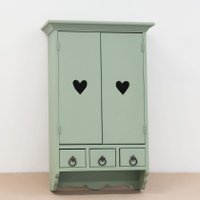 Шкаф-витрина Диприз Прованс Д.73006.2 (зеленый) в Солигорске