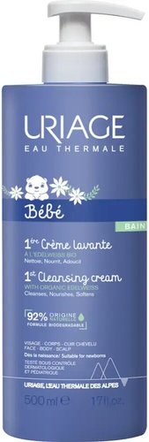 Крем детский Uriage Bebe 1ere Creme Lavante 500 мл