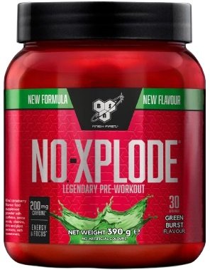 Предтренировочный комплекс BSN N.O.-Xplode 3.0 (зеленый взрыв, 390г)