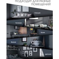 Краска Palizh Акриловая интерьерная моющаяся 3.3 кг (графит)