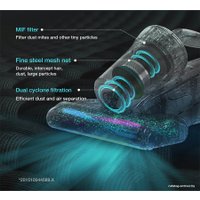 Пылесос для удаления пылевых клещей Jimmy BX7 Pro (синий)