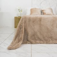 Плед Casa Conforte Nordika 200x220 6152077 (бежевый)