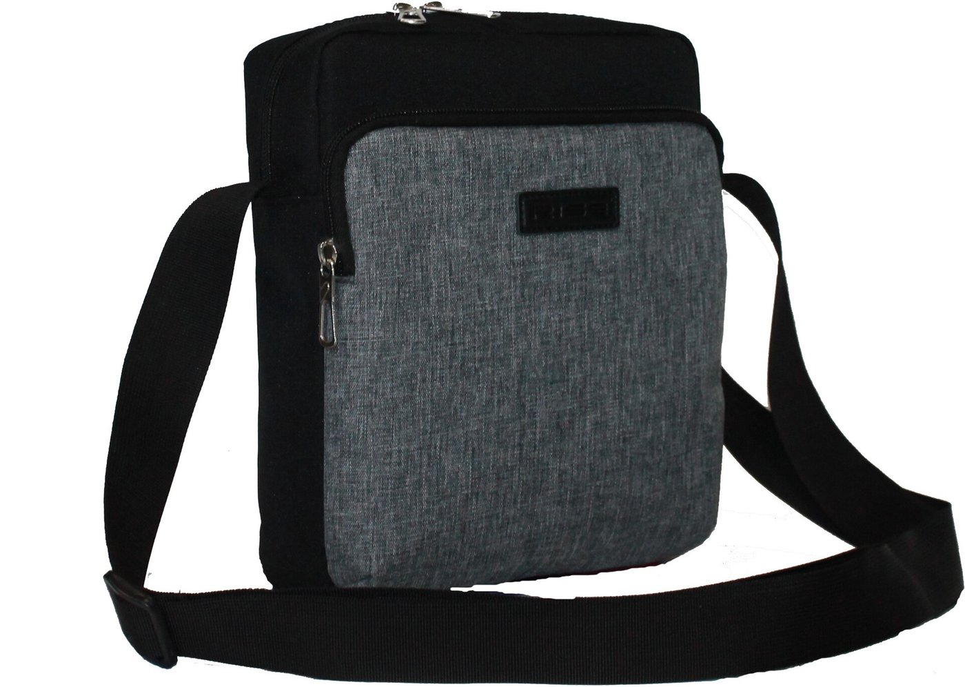 

Мужская сумка Rise М-470 (серый/черный)