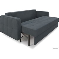 Диван Мебель-АРС Снеп (велюр серо-синий HB-178 26)