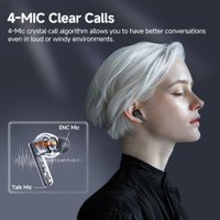 Наушники QCY MeloBuds Neo (черный, с подпиской Яндекс Плюс на 60 дней)