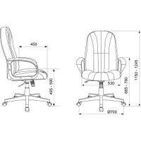 Офисное кресло Бюрократ T-898AXSN (зеленый 38-407)