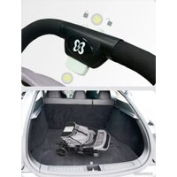 Коляска прогулочная «книга» Farfello Comfy Go Comfort CG-005 (серый)