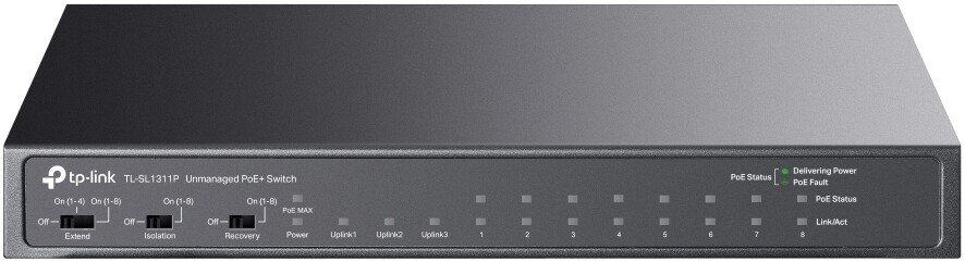 

Неуправляемый коммутатор TP-Link TL-SL1311P