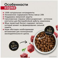 Сухой корм для собак Mera Essential Junior 2 для щенков крупных пород 60550 (12.5 кг)