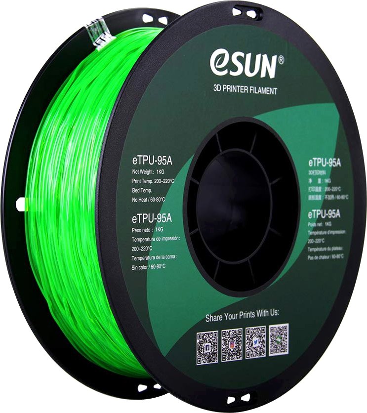 

Пластик eSUN eTPU-95A 1.75 мм 1000 г (зеленый полупрозрачный)