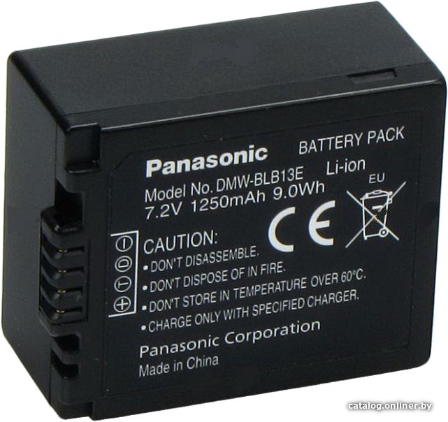 Аккумулятор Panasonic DMW-BLB13