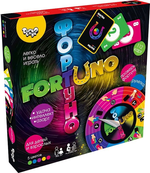 

Настольная игра Danko Toys Фортуно-Fortuno UF-02-01