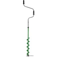 Ручной ледобур Helios HS-100D(R) (зеленый)