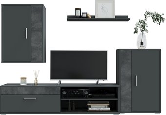 Горка Интерлиния Neo-4 (бетон портленд/антрацит)