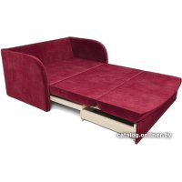 Диван Мебель-АРС Малютка (бархат красный Star Velvet 3 Dark Red)