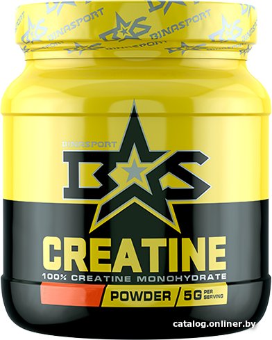 Моногидрат креатина Binasport Creatine (500г, натуральный вкус)