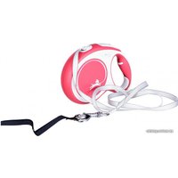 Поводок-рулетка Flexi New Comfort M Tape 5 м (красный)