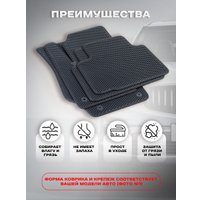 Комплект ковриков для авто Alicosta Kia KX3 II (suv / SP2C) 2019 - Н.В. (черный, ромб)