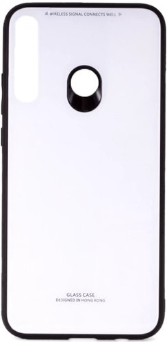 Case Glassy для Huawei P40 lite E/Y7P/Honor 9C (белый)