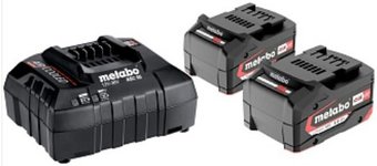 Аккумулятор с зарядным устройством Metabo RU_685050000 (18В/2x4 Ah + 12-36В)
