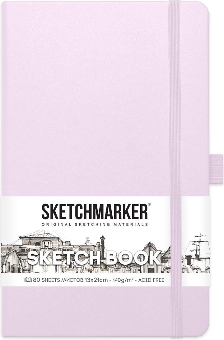 

Альбом для рисования Sketchmarker Скетчбук 2314703SM (80 л, пастельный)