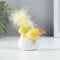 Статуэтка Sima-Land Цыпушка желтая на яйце 10326174 в Мозыре