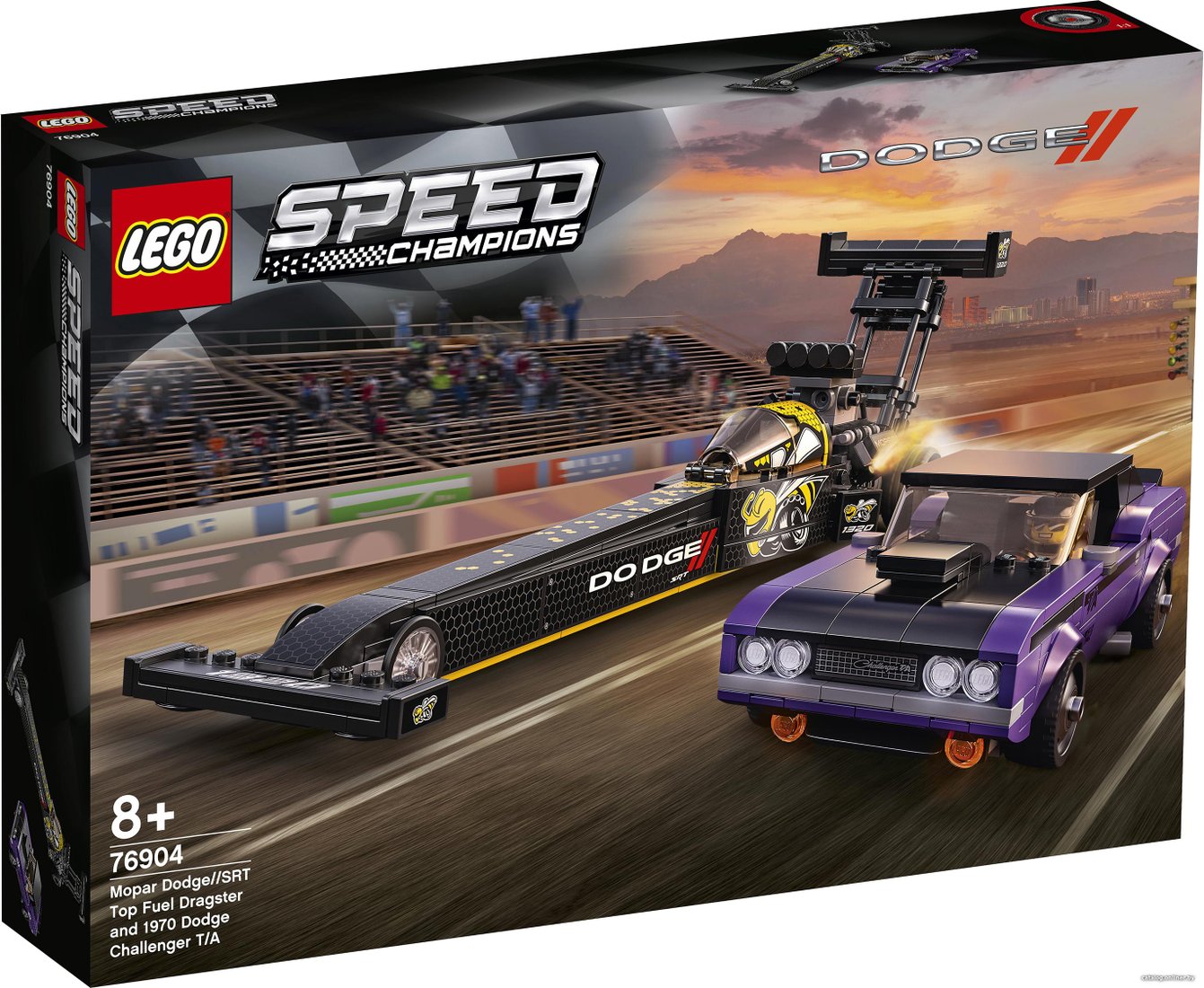 Конструктор LEGO Speed Champions 76904 Mopar Dodge//SRT and Dodge Challenger